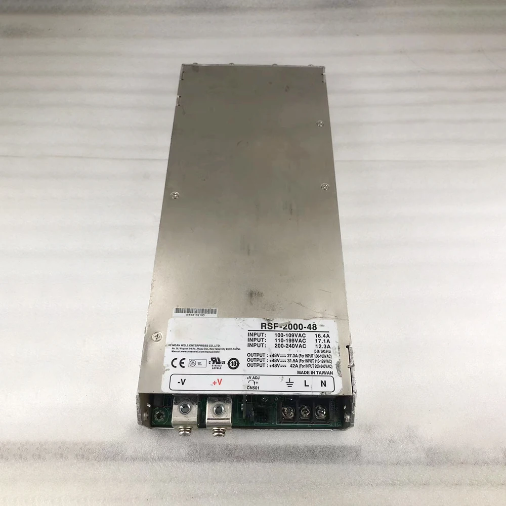 Per alimentatore switching ad alta potenza MW 39-56VDC RSP-2000-48 48v42A 2000W