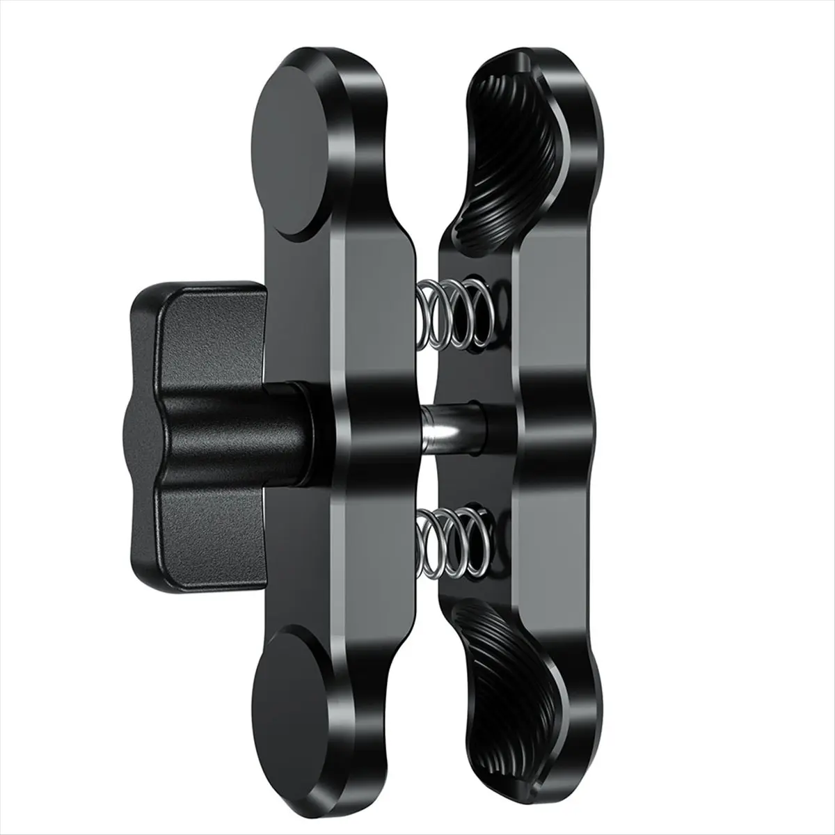 AA80 9CM Aluminum Extension Arm for 25mm Ball Head Base Ideal for Bike & Motorbike Mounts Phone Holder & Camera Extension Arm