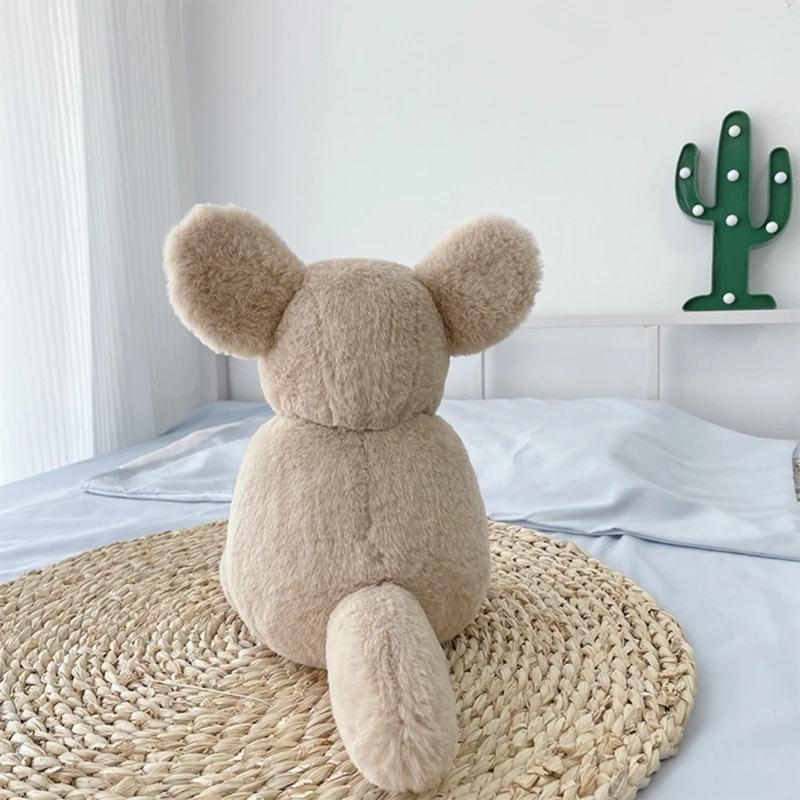 Mềm Mại Sang Trọng Búp Bê Thú Nhồi Bông Đồ Chơi An Toàn Làm Dịu Người Bạn Đồng Hành Ném Gối Cho Trẻ Người Lớn Trang Trí Nhà