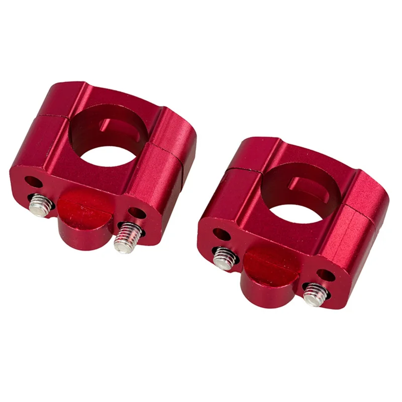 

Aluminum CNC Handlebar Direction Clamp Adapter 28Mm For Motocross Street Car Modification Code Retainer–2 Pack