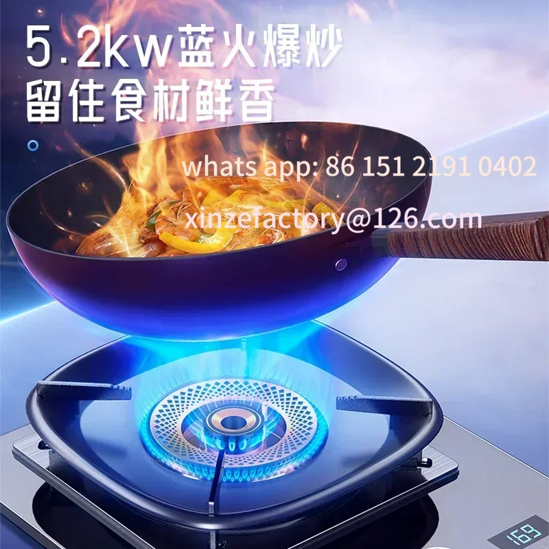 تكون مناسبة لموقد عين واحدة، موقد غاز منزلي جديد، موقد واحد، غاز طبيعي مائل لسطح المكتب، طاقة أساسية مدمجة