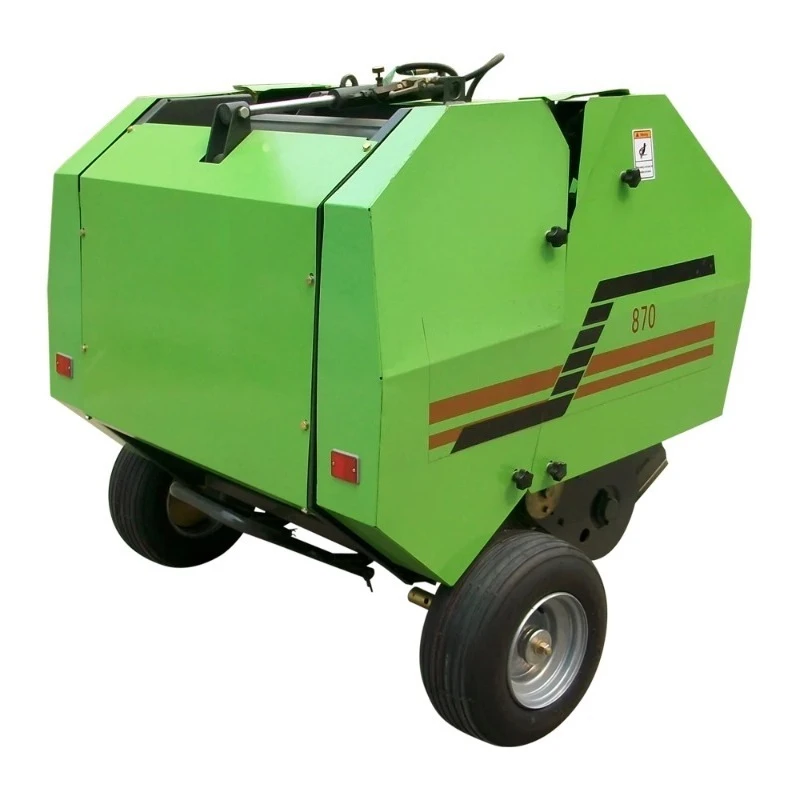 Certificate High Efficiency Agriculture Large Round Baler Wrapper Combination Tractor Net Baler Farm Round Hay Bale