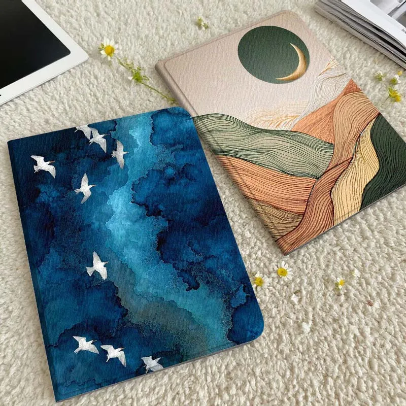 

Blue Water Bird Flight Gift Tablet Case For Xiaomi Redmi Mini Pad SE K 2 4 5 6 7 8 2023 2025 11 8.8 11.2 10.1 Pro