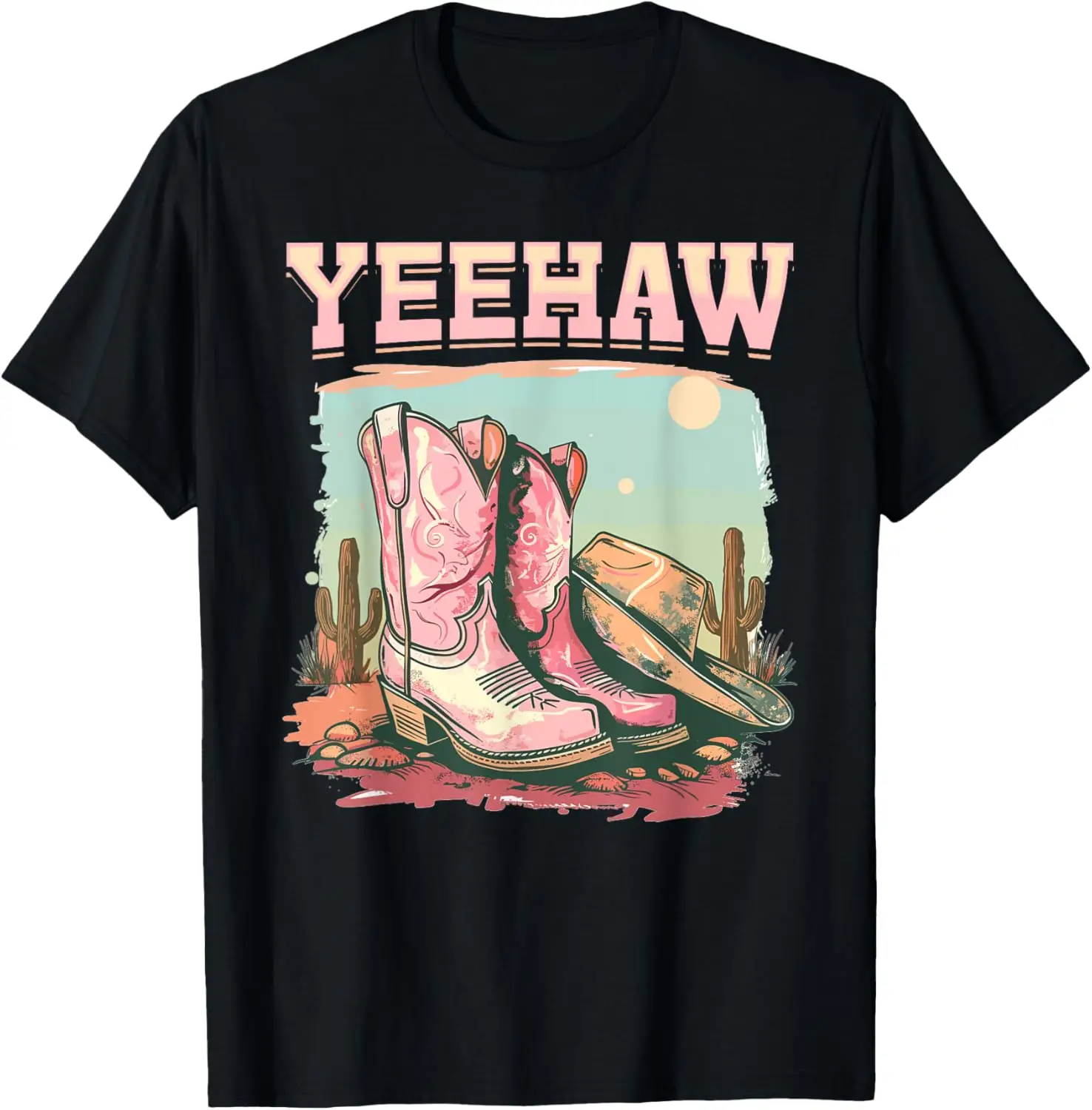 

Texas Cowgirl Dessert Western Yeehaw T-Shirt