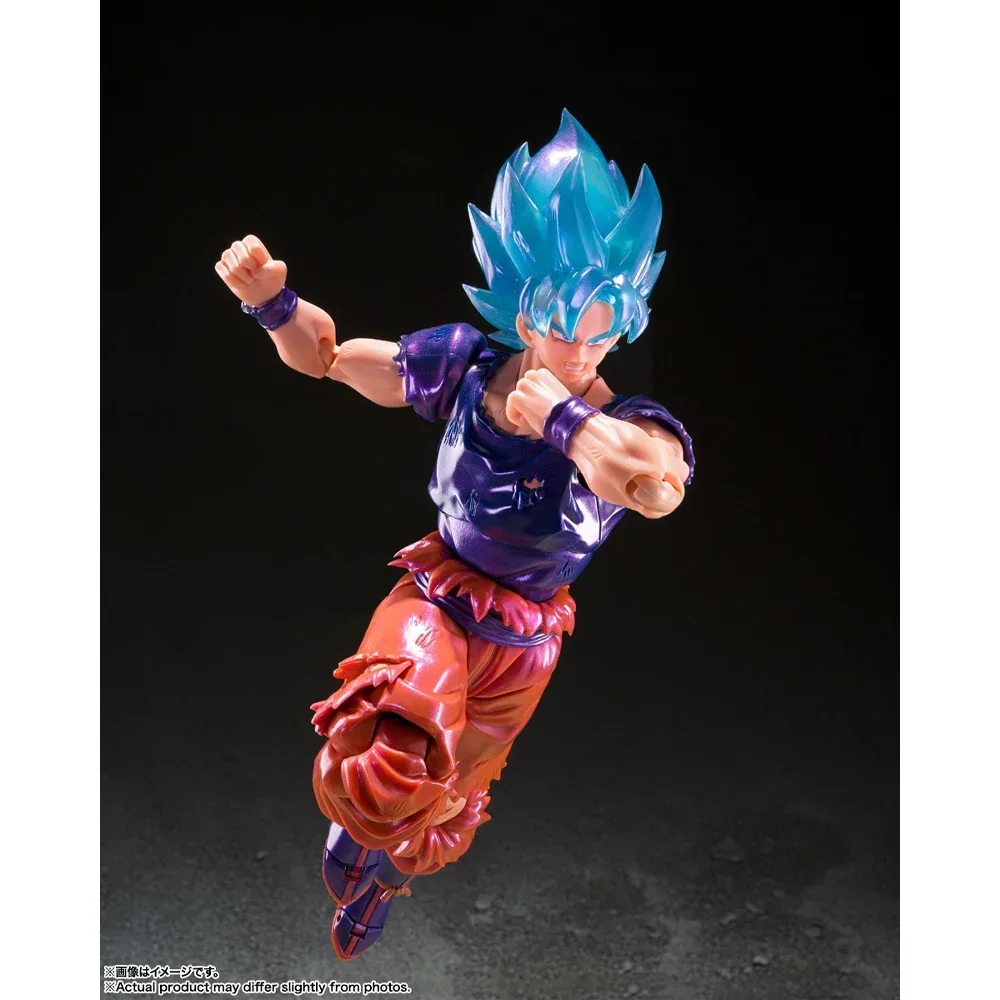 バンダイ-ドラゴンボールのアクションフィギュア,shf vjump,超サイヤ人神,息子悟空,カイオ,ケン,アニメモデルのおもちゃ,クリスマスプレゼント,オリジナル,在庫あり