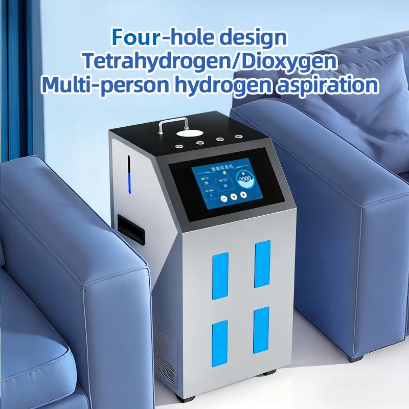 High Flow Hydrogen Generator 4800ml/min 99.99% Hydrogen Purity Medical Grade H2 CE Certification H2 Inhaler Brown Gas Generator
