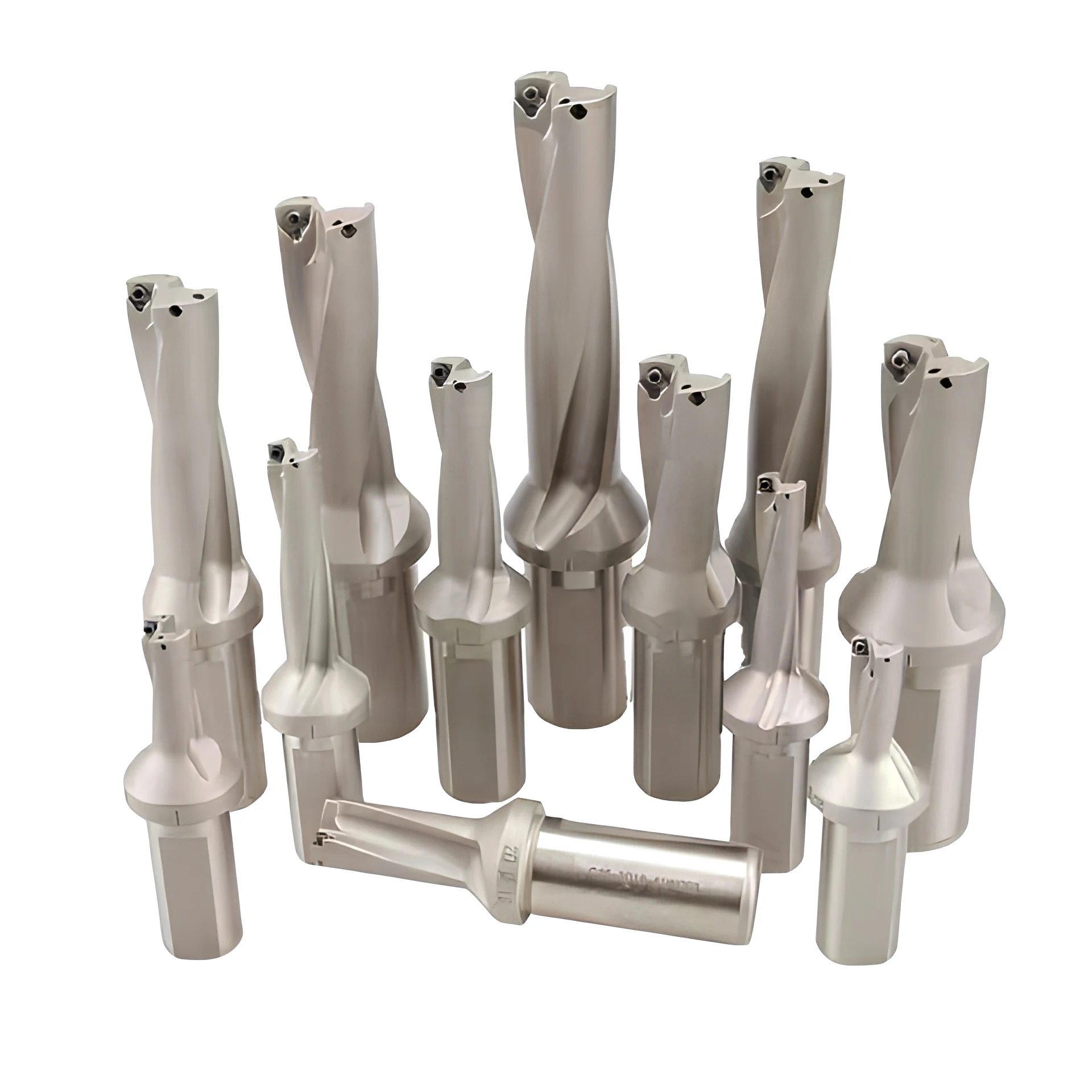 -L High Accuracy 2D/3D/4D/5D SP/WC U-drill CNC Indexable Straight Shank HSS 3D U Drill Cutter for WCMX SPMG Inserts-HDF
