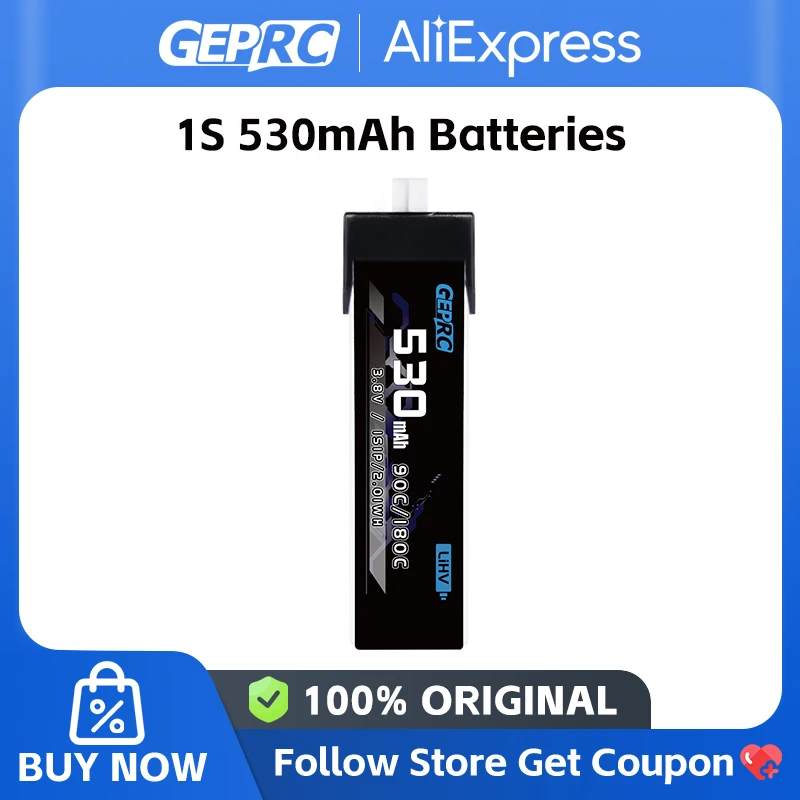 Geprc 1S 530Mah Batteries Forquadcopters