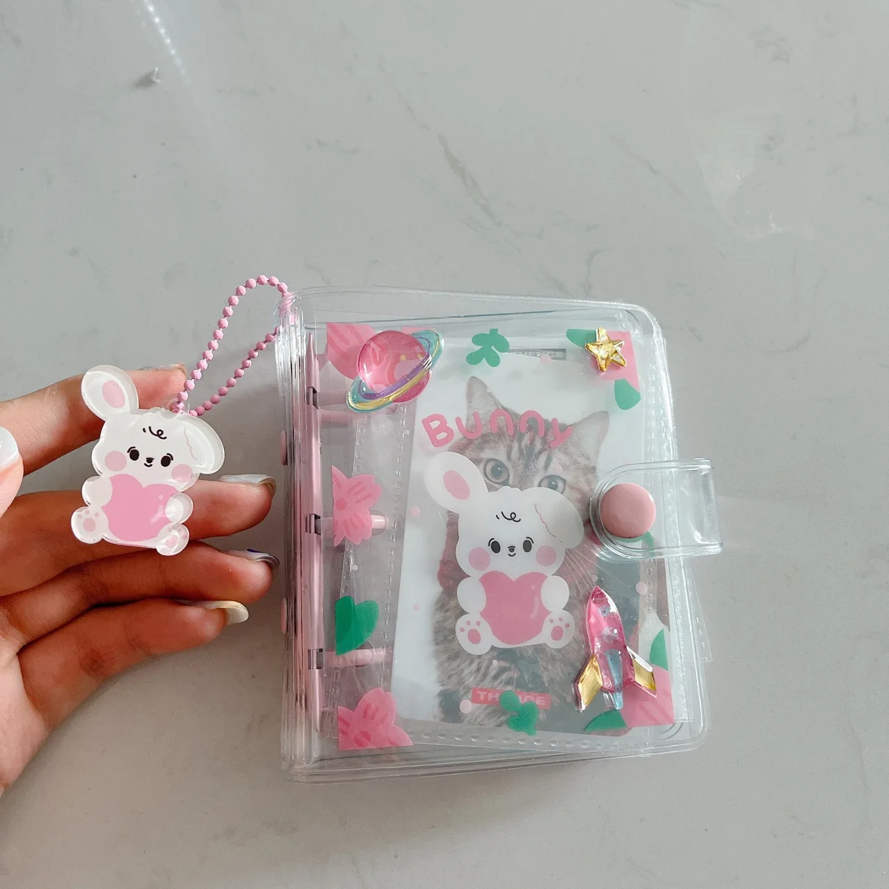 ins-мультфильм-20-космическая-папка-держатель-для-карт-книга-переносный-прозрачный-альбом-для-девочек-сделай-сам-идол-маленькая-коллекция-карт-книга