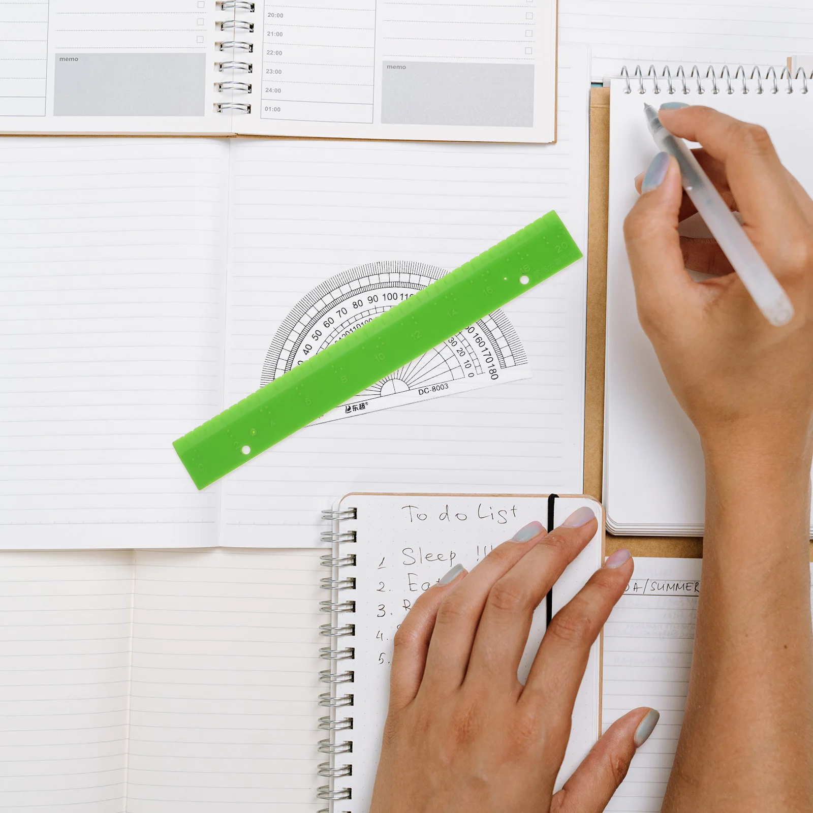 

Линейка Braille для слепых тактильных измерительных инструментов, прочное учебное пособие для учащихся с нарушениями зрения и здоровья