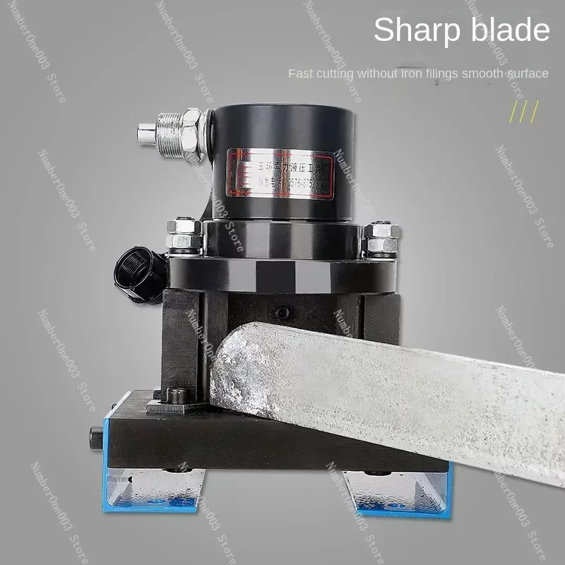 2 in 1 Hydraulic Angle Iron Chamfering Machine 16T Angle Steel Cutting Multifunctional Angle Iron Processing Rounded Corner