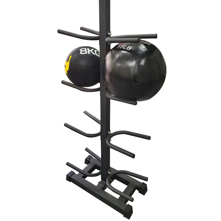 Factory Wholesale Gym Free Weights Use Quality Guaranteed High Quality Steel Vertical Slam Ball Medicine Storage Rack