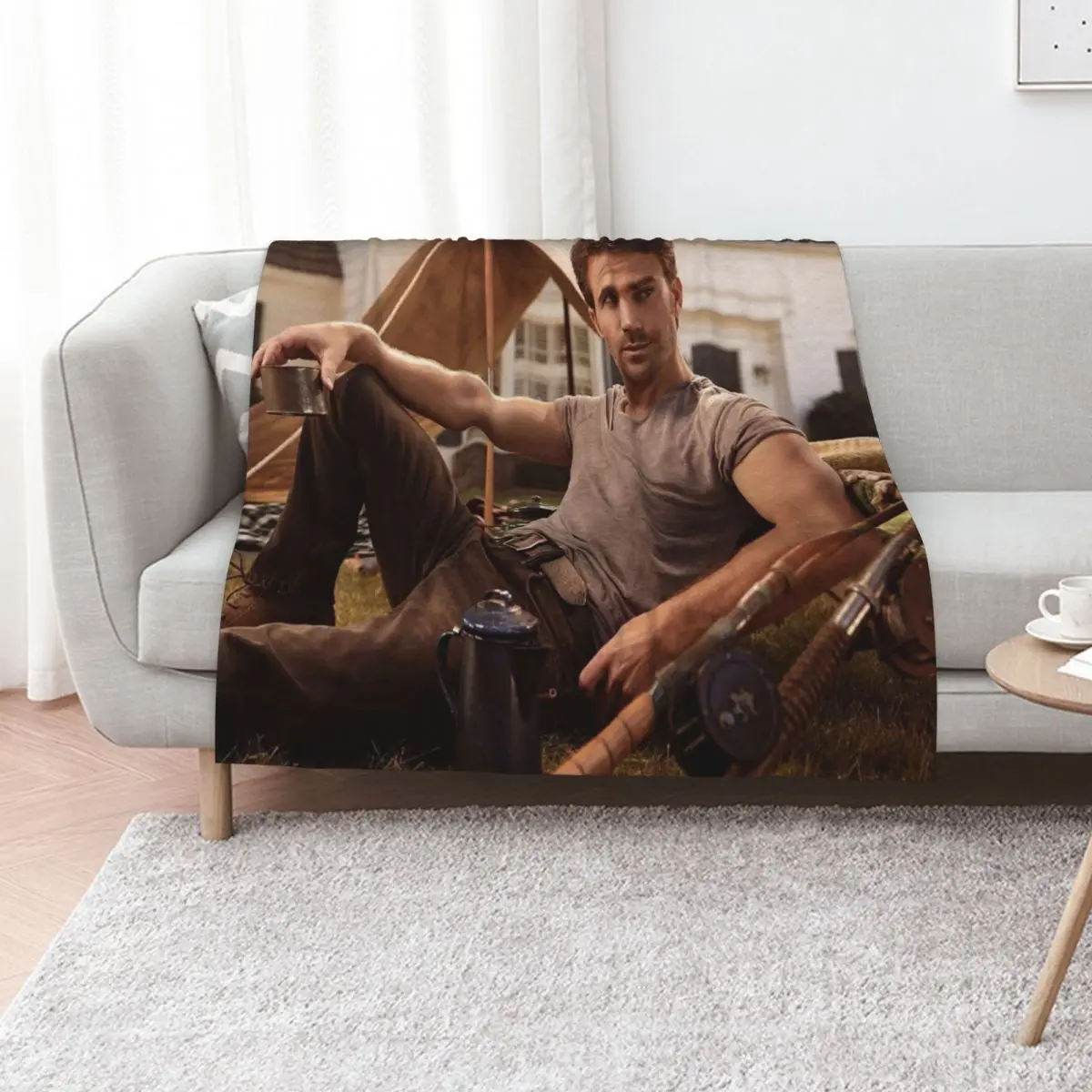 paul wesley Throw Blanket Flannels Shaggy Soft Plush Plaid for sofa Luxury Throw Single Blankets