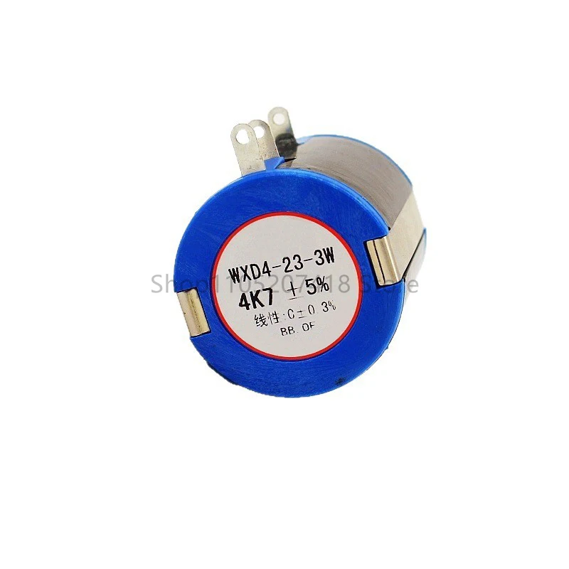 1PCS WXD4-23-3W 1K 2K2 4K7 5K6 6K8 10K 22K 47K 100K  3W Multi Winding Potentiometer