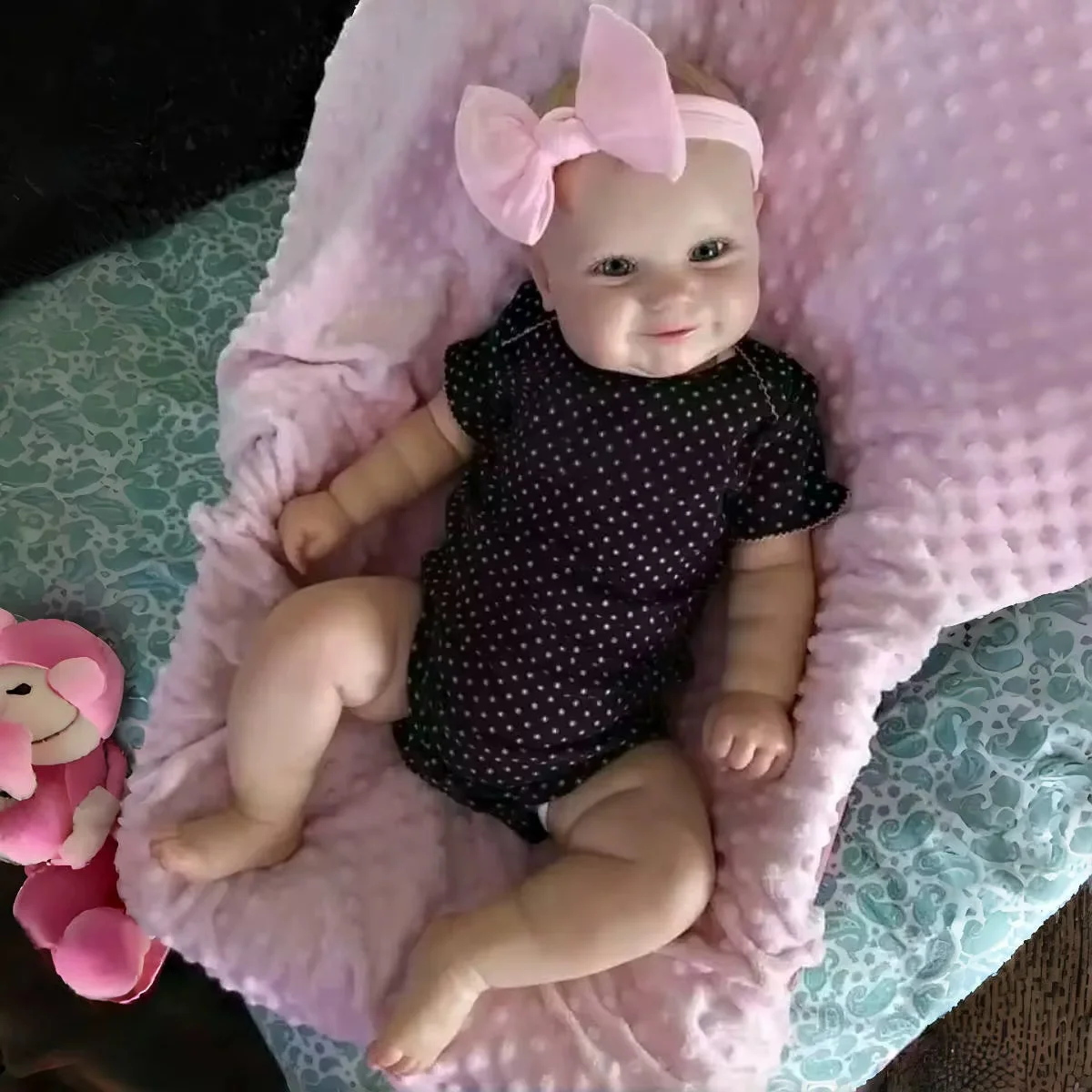 

JOYORA 50cm Finished Rebirth Doll High-Quality Handmade Art Doll 3D Skin Lifelike Newborn Art Toy Exquisite Birthday Gift