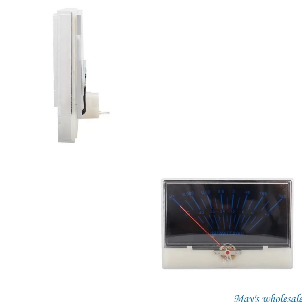 P134BGBS0416 VU Meter Header with Pointer-Dial Backlit Level Header Power Amplifier Level Meter High Accuracy 448A