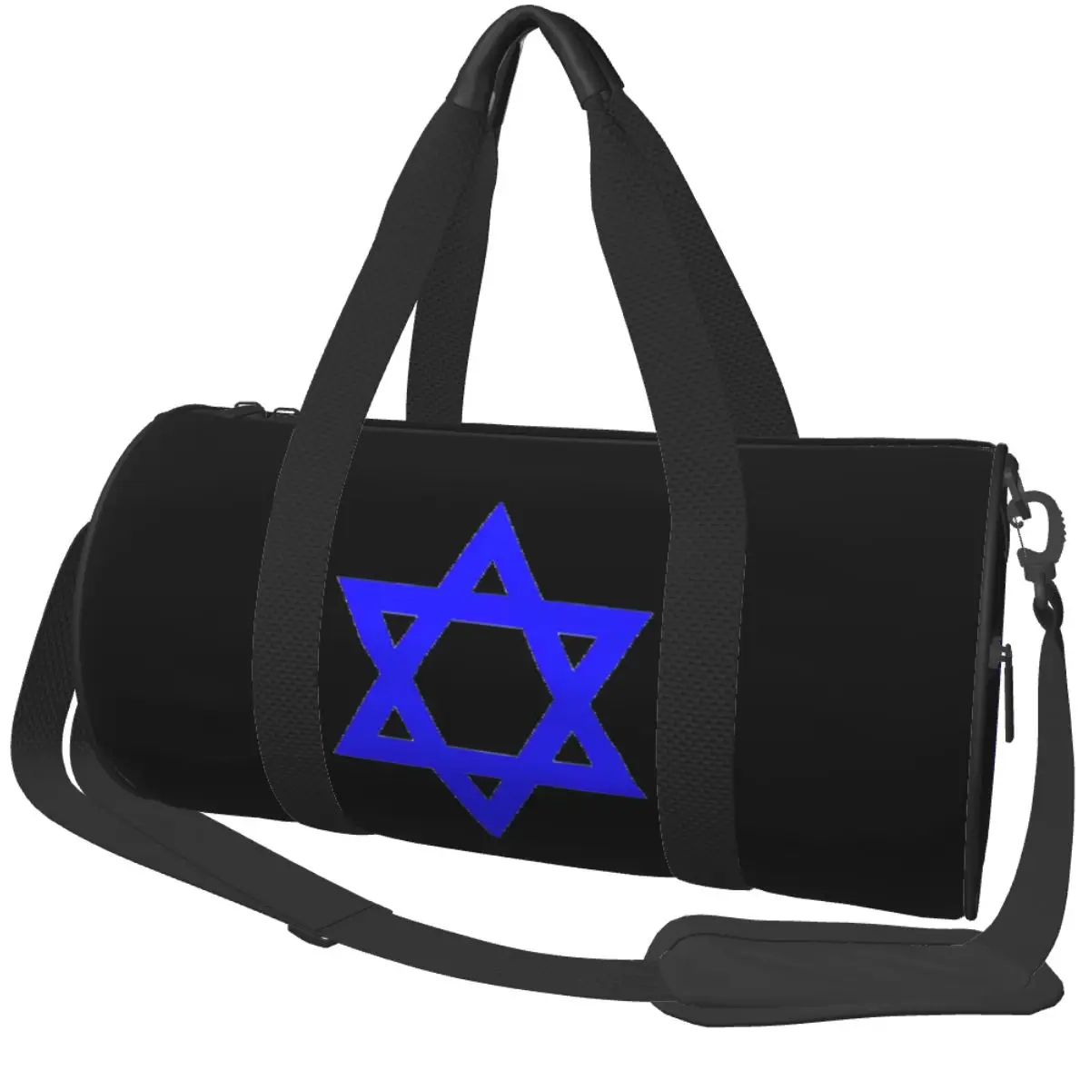 

Star Of David Israel Gym Bag Travel Training Sports Bags Men Women Custom with Shoes Cute Fitness Bag Weekend Handbags