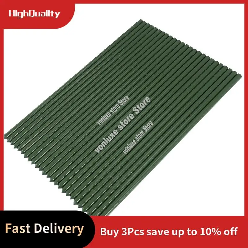 

25 упаковок садовых кольев, металлическая клетка для растений с пластиковым покрытием, опоры для лазания для помидоров, деревьев, огурцов, заборов, бобов, горячей 40 см