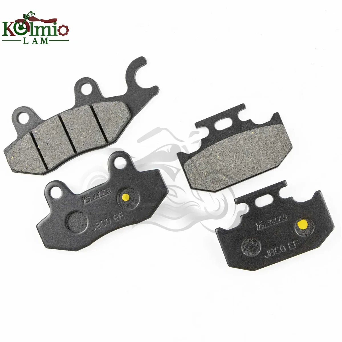 Fit for SUZUKI RM125 DR250 RD350 RM250 RMX250 Motorcycle Front Rear Brake Pad DR350S DR350SE DR250S DR250E DR250SE DR250SH