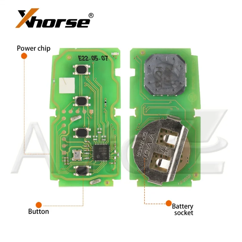 Xhorse 312/314/315/434MHz Smart Car Key for Toyota XM38 XSTO01EN VVDI Key Tool 4D 4A 8A Chip Keyless Go Car Remote Key Generate