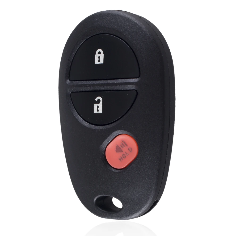 KEYYOU Complete 3 Buttons Remote Car Key Fob For Toyota Tacoma HIGHLANDER SEQUOIA Sienna Tundra GQ43VT20T 315Mhz