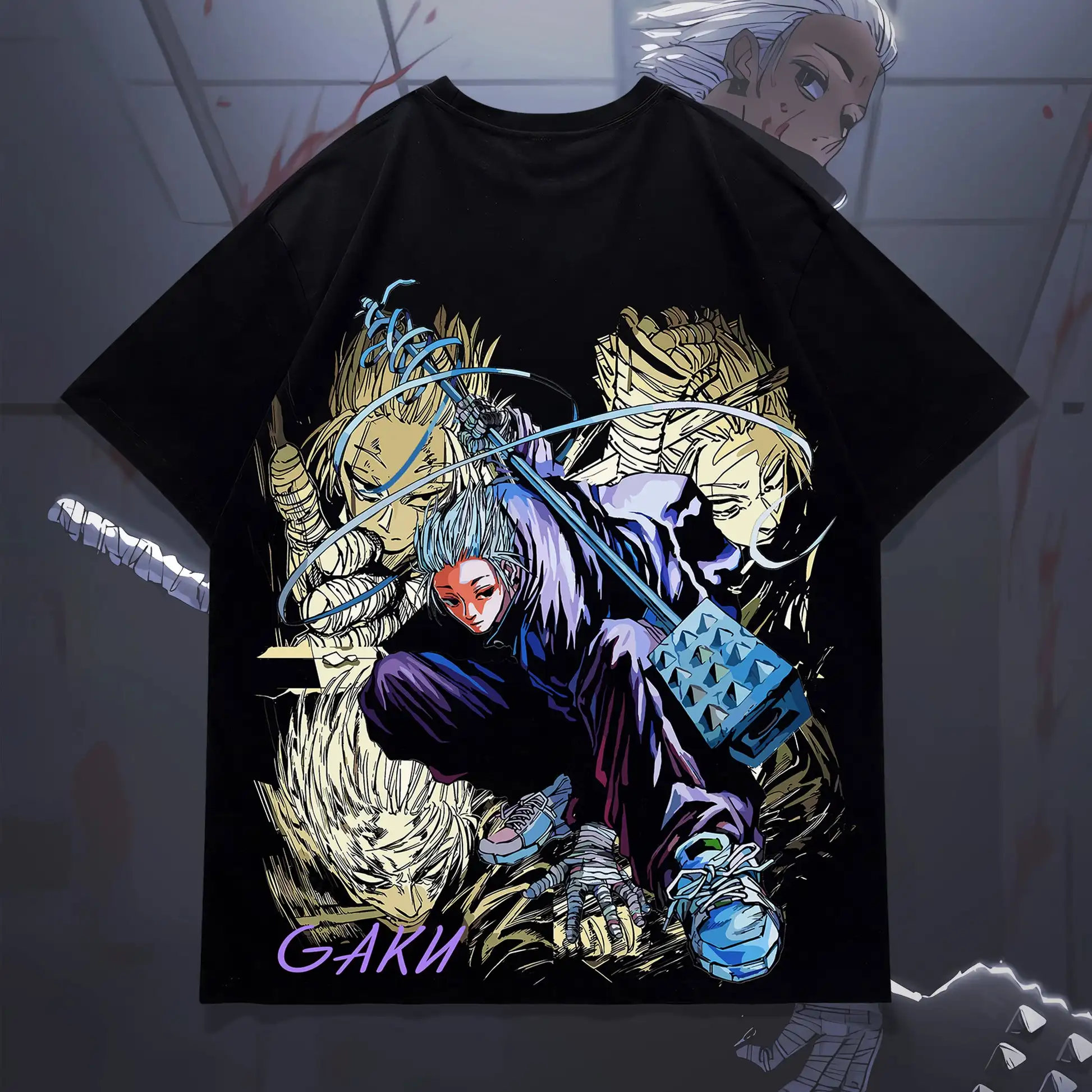 SAKAMOTO DAYS Anime T-shirt Vintage Washed Oversized Streetwear Men Women Summer Cotton Short Sleeve Couple Graphic Tee