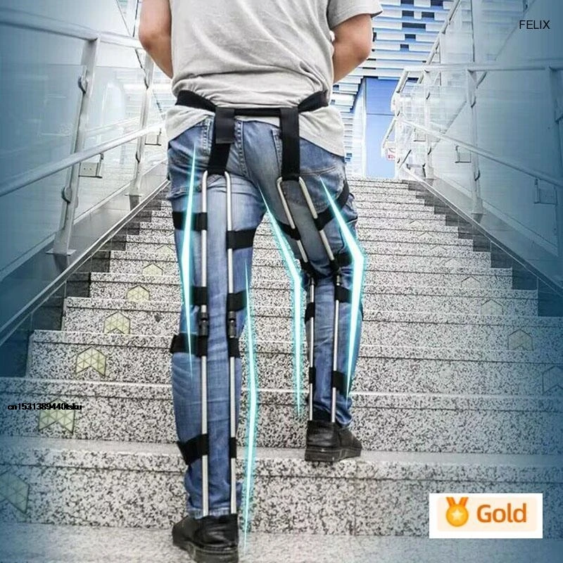 プロモーション新 100 キロポータブルスポーツベルト目に見えないシート外骨格ウェアラブルシート人体釣り多機能 2025