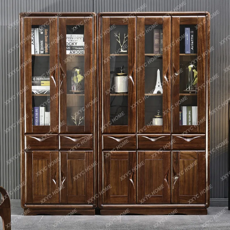 Modern simple bookshelf multi-functional three or four-door economical combination locker