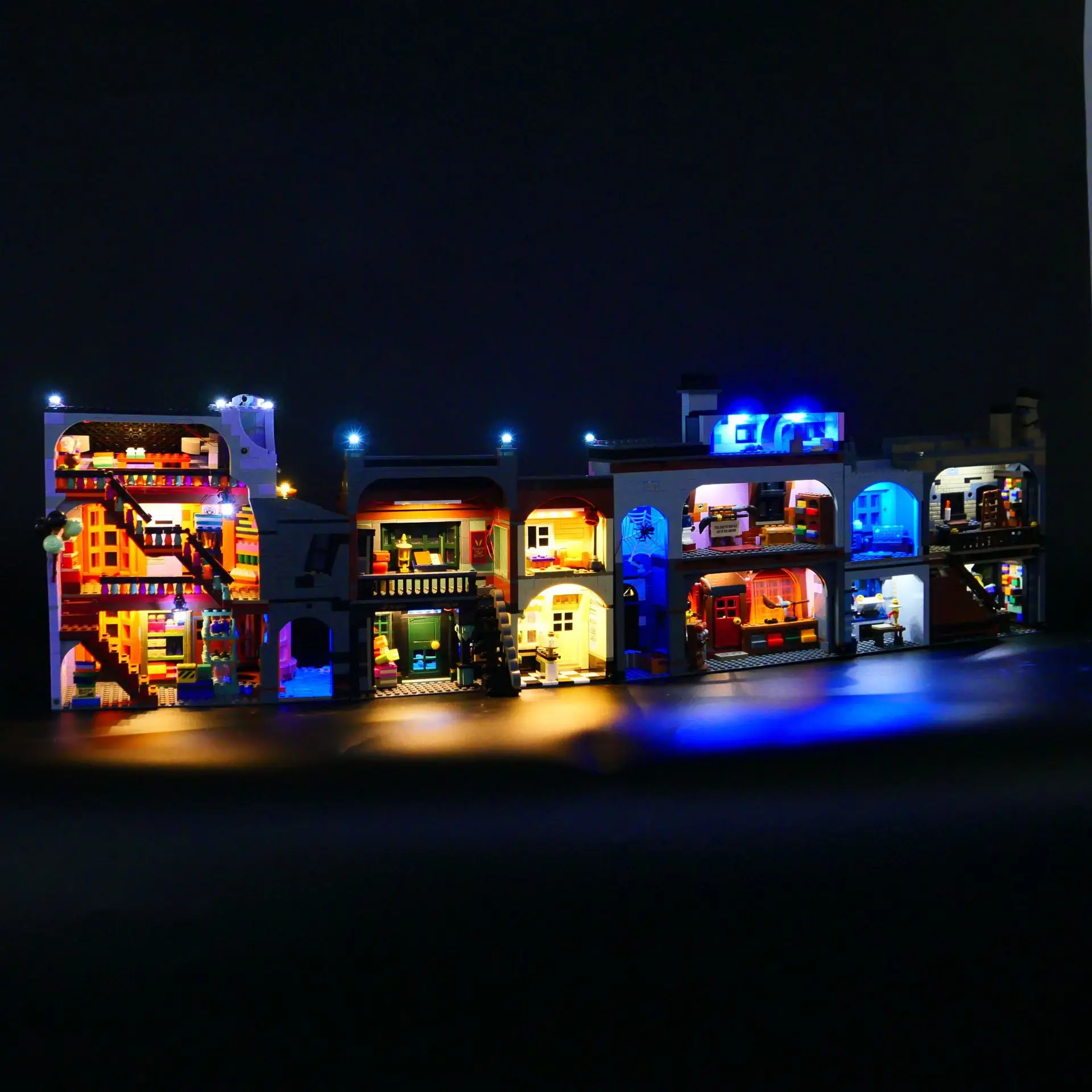 

LED Light Kit Compatible with LEGO Diagon Alley 75978 City Bricks DIY Lamp Toys Set Not Included Building Blocks