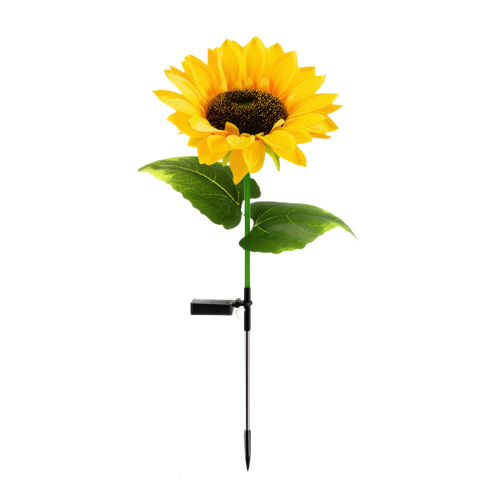 Solar Garden Lights Realistic Appearance Cable-free Automatic Charging During Day Sunflowers