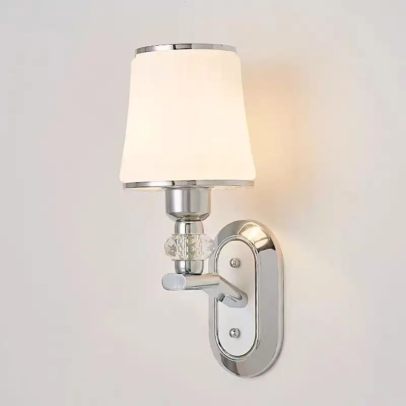 

Золотой настенный светильник для гостиной, минималистичный современный светильник для спальни, лестницы, прихожей, одинарный/двойной настенный светильник, внутренний светильник для отеля, прикроватный светильник