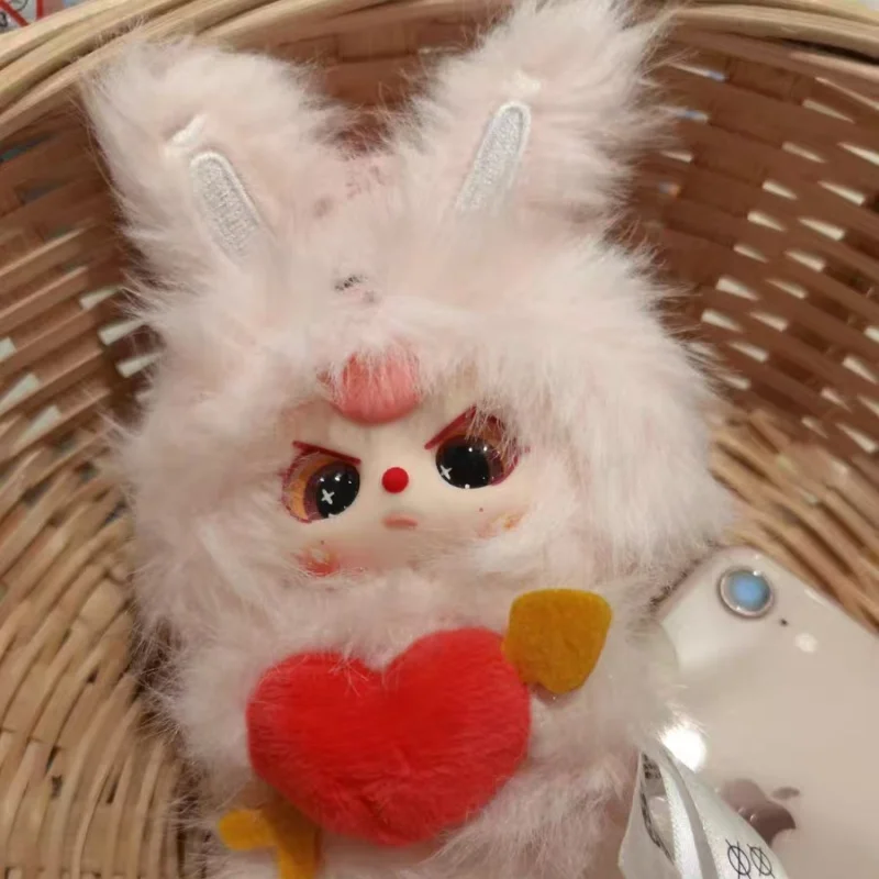 В наличии Baby Three Cupid Виниловая слепая коробка для лица Симпатичные игрушки Сумка Очарование Подарки для девочек Коллекционная фигурка Прекрасный Бог любви Маленькая кукла