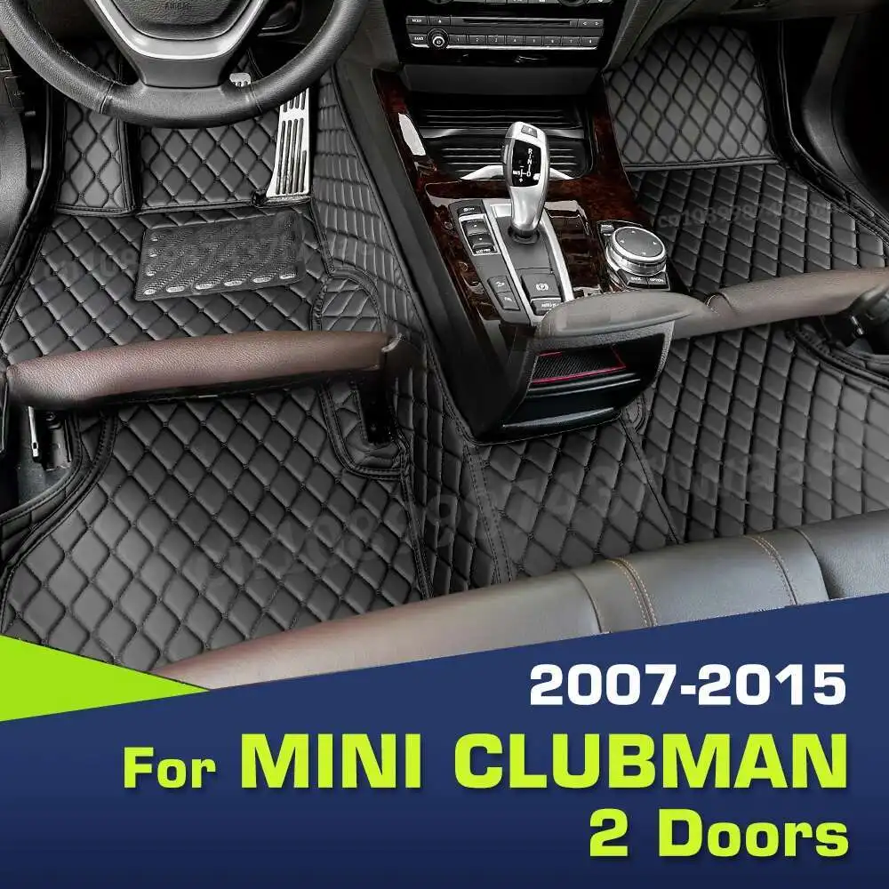 

Автомобильные коврики для MINI CLUBMAN (ДВЕ ДВЕРЬЮ) 2007 2008 2009-2012 13 14 15 на заказ, подушечки для ног, коврик, аксессуары для интерьера