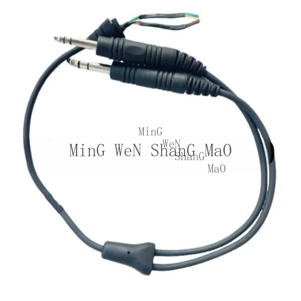 For Bose A20 Aviation Headset Stereo 6.3mm 5.2mm Double Plug Cable