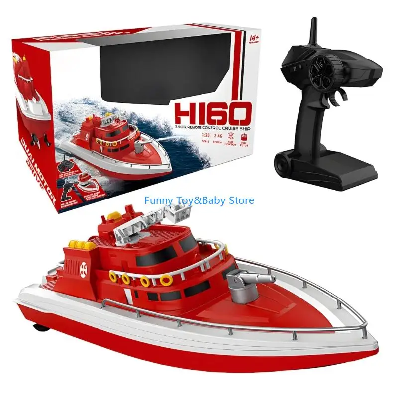 

High Speed Remote Speedboat With 2.4GHz Wireless Remote Control For Kids ABS Construction Long 70M Water Toy C90B