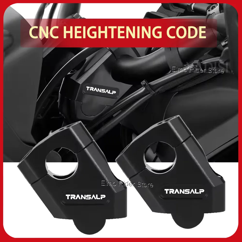 

Handlebar Riser Bar Mount Handle Heightening Clamp Pit Motorbike Accessories For Honda XL750 Transalp XL650 XL 750 650