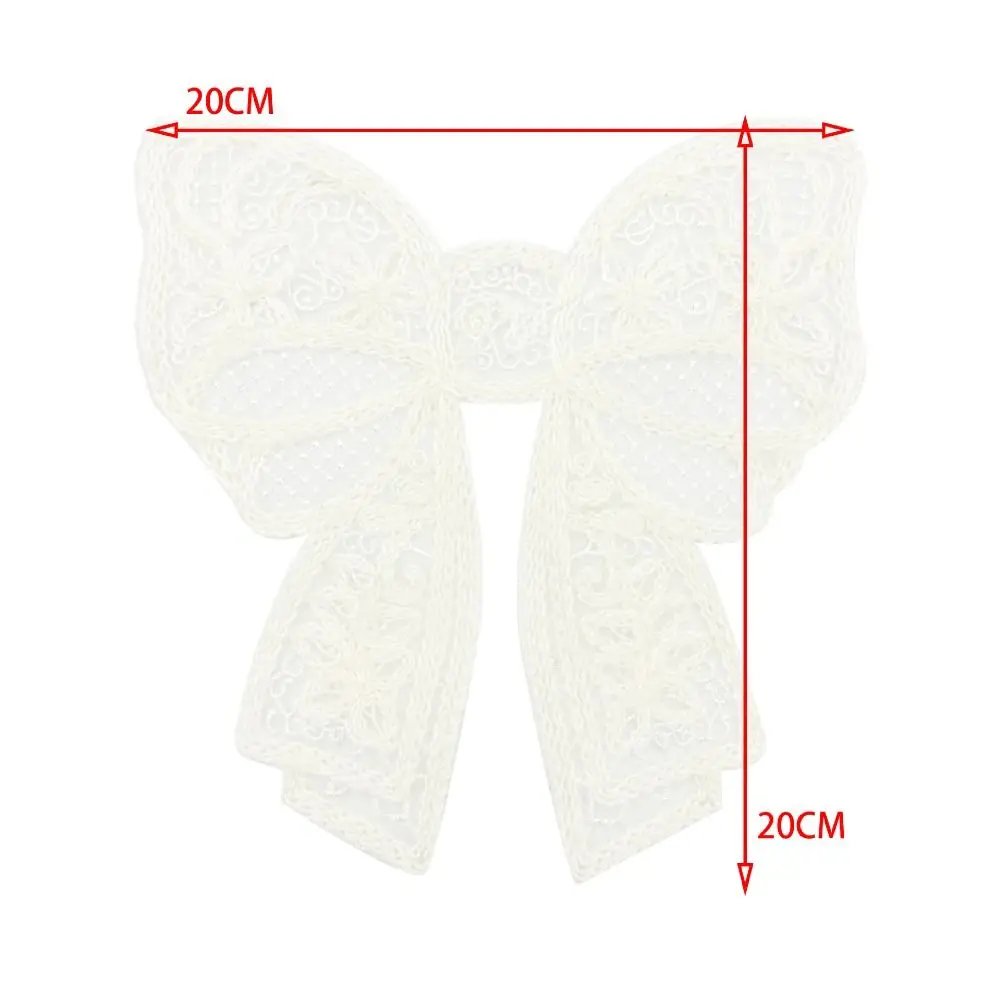 Embroidery Collar Flower Jewelry Accessories Bow Knot Nail Bead Three-dimensional Flower Diamond Chest Flower Women