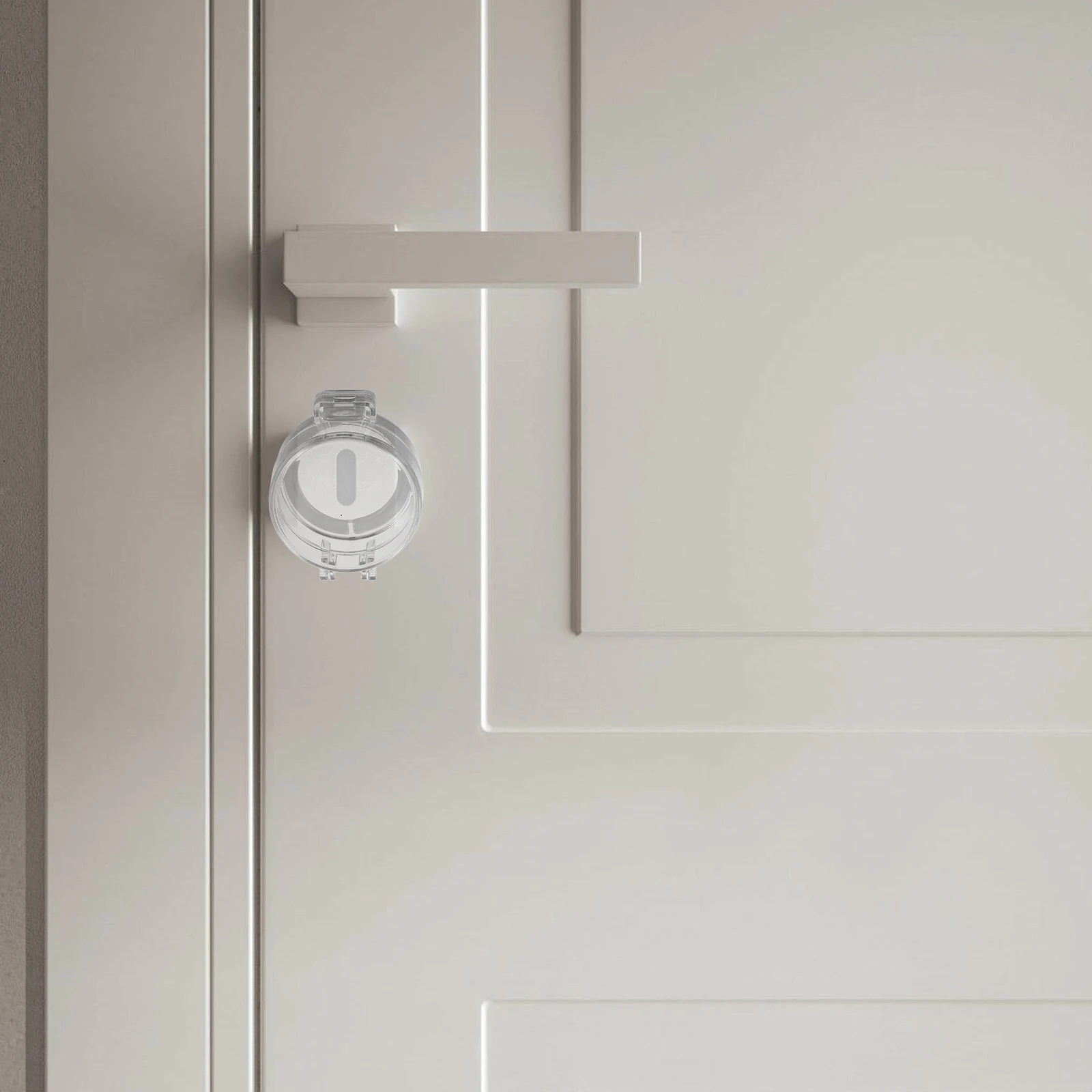 

3Pcs Anti-lock Door Protector Clear Childproof Safety Cover Durable Material Easy Install Protects Baby Prevents Injuries Ideal