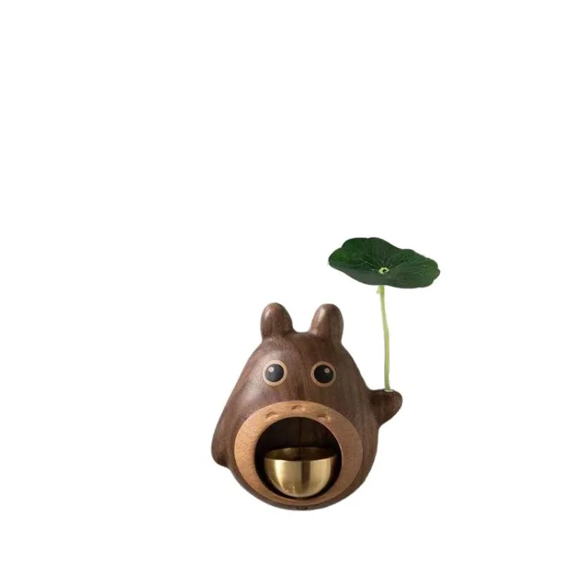 For black walnut magnetic doorbell chinchilla three-dimensional decoration cartoon chinchilla doorbell