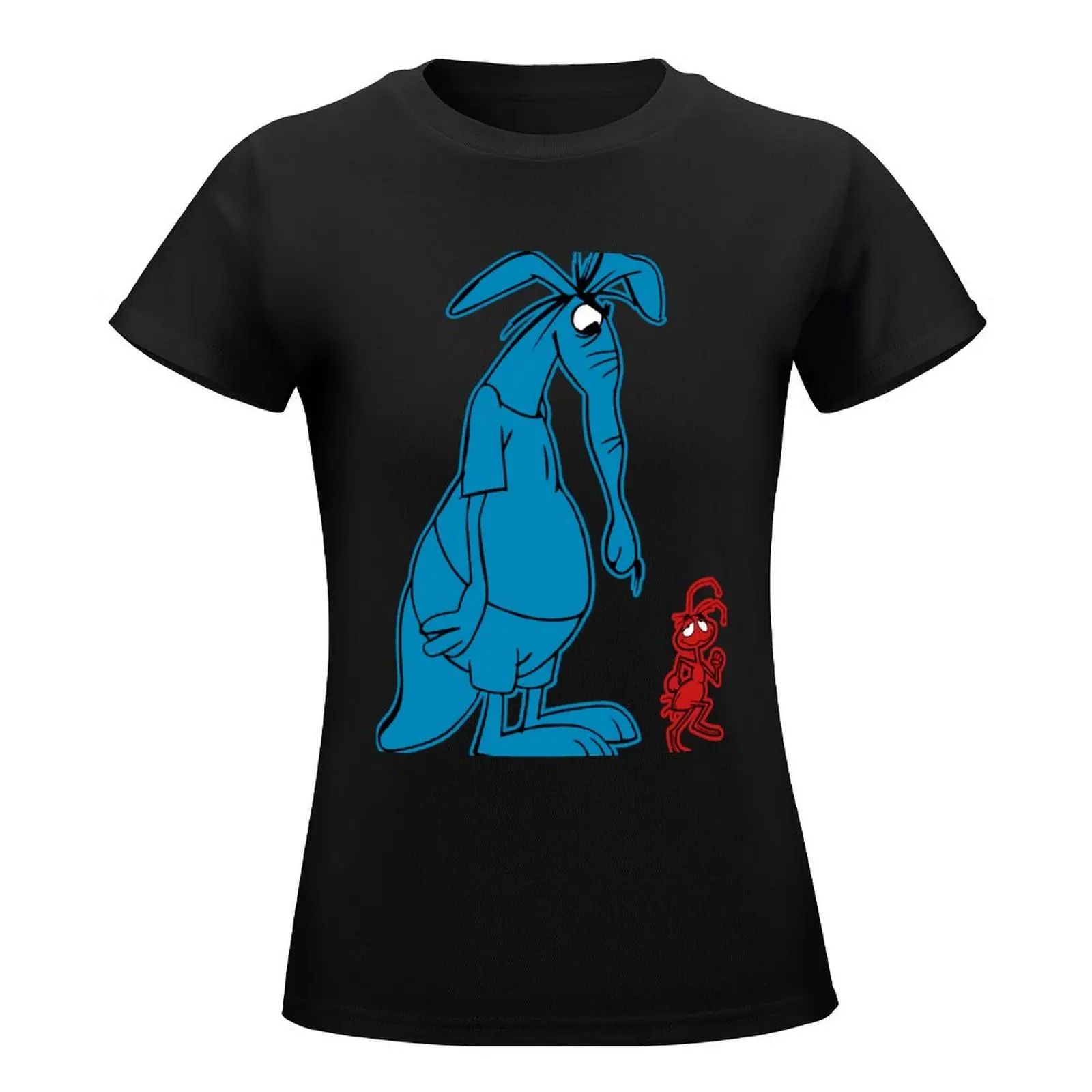 Ant and Aardvark T-Shirt aesthetic clothes Female clothing tees Women's cotton t-shirt