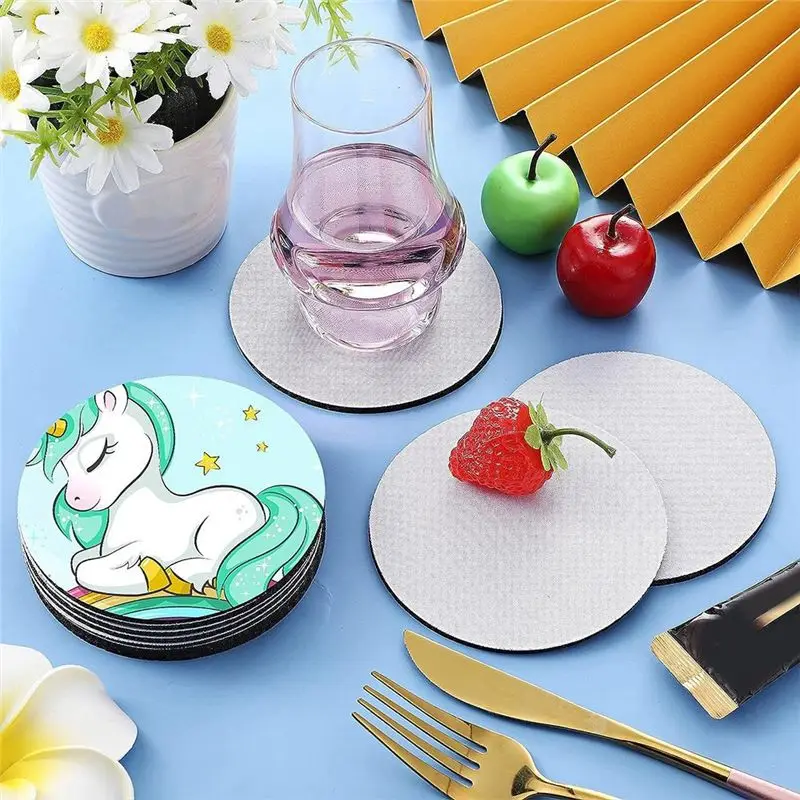 AB46-승화용 블랭크 코스터 승화형 원형 열전사 컵 - Coaster Sublimation Blank 리뷰 및 가격