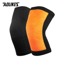 AOLIKES 1 Pair Winter Warm Knee Pads for Women Men Old People Cold Leg Arthritis Kneepad Knee Support For Running Knee Protector