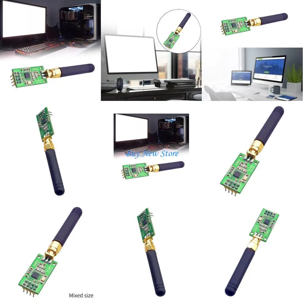 

20CE CC1101 433Mhz Wireless Module Board Wide Frequency High Speed Transmission