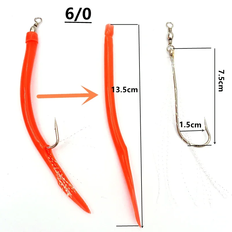 Anzuelo Sabiki CodfishFishing – Aparejo de pesca marina con púas - imagen 5