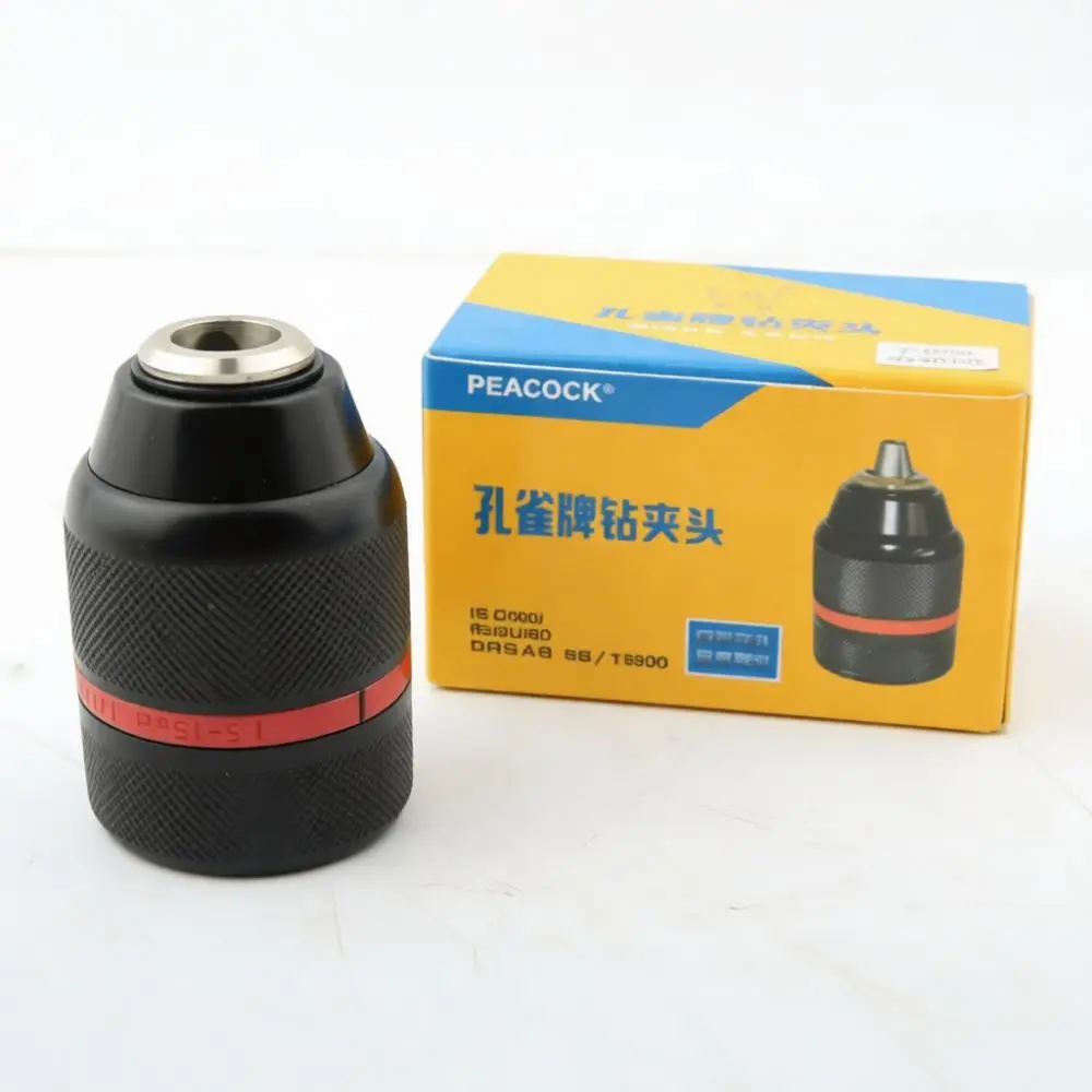 Self Locking Drill Chuck Converter Heavy Duty Keyless Adapter For Electric Drill Hand Tool Replacement Parts Accessory