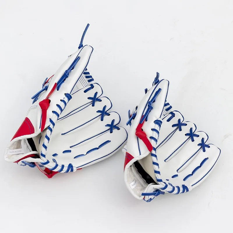 Baseball gloves catcher inside and outside field imitation cowhide softball gloves student training baseball