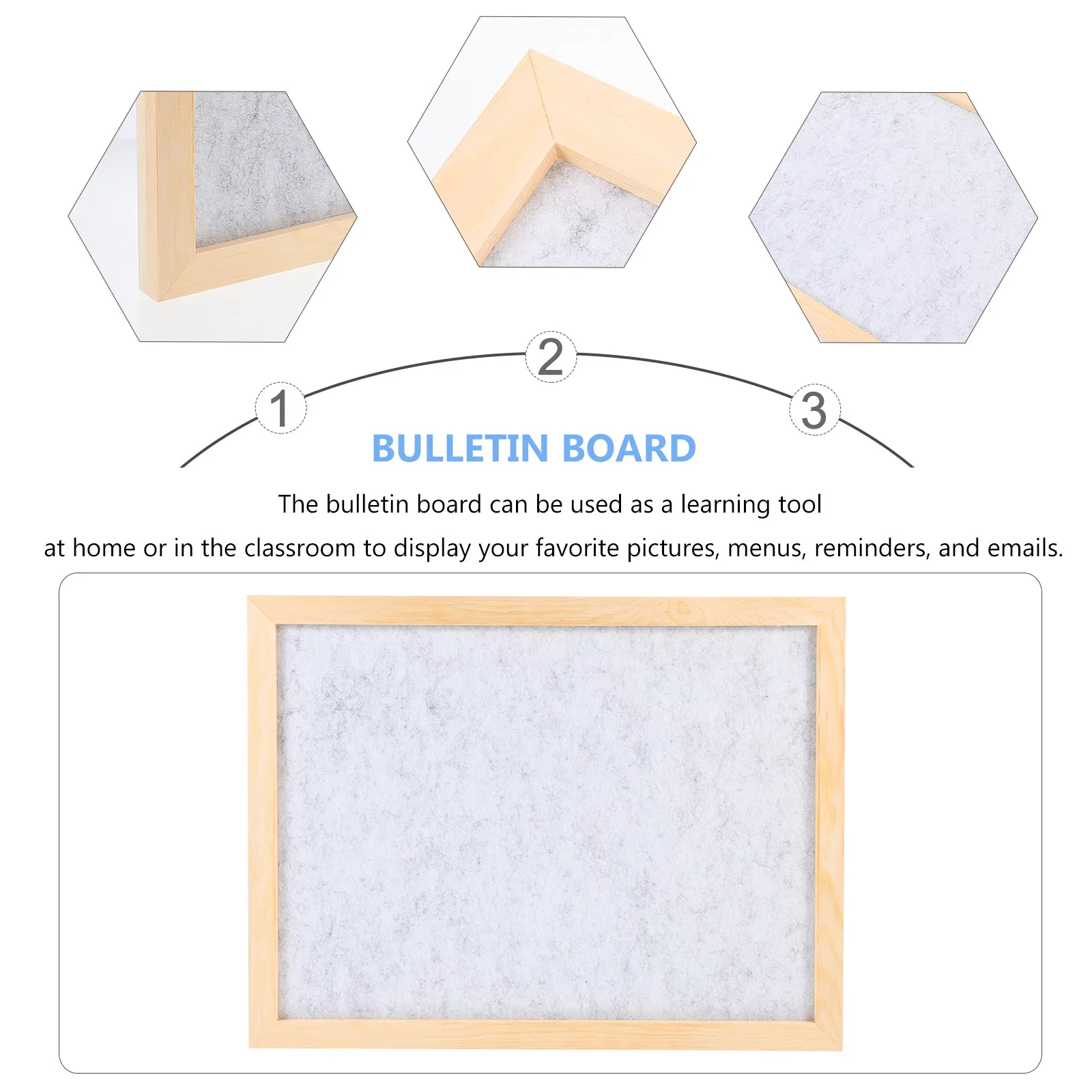 

1 шт. Детская фетровая доска для фотографий и заметок, мягкая пробковая доска для сообщений, доска для объявлений в классе, инструмент для создания картинок ручной работы