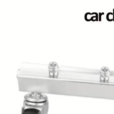 /4000psi /Stainless /Steel Car Chassis Washer With Wheels 4 Hole Spray System Quick Connector For Auto Underbody Cleaning Tool