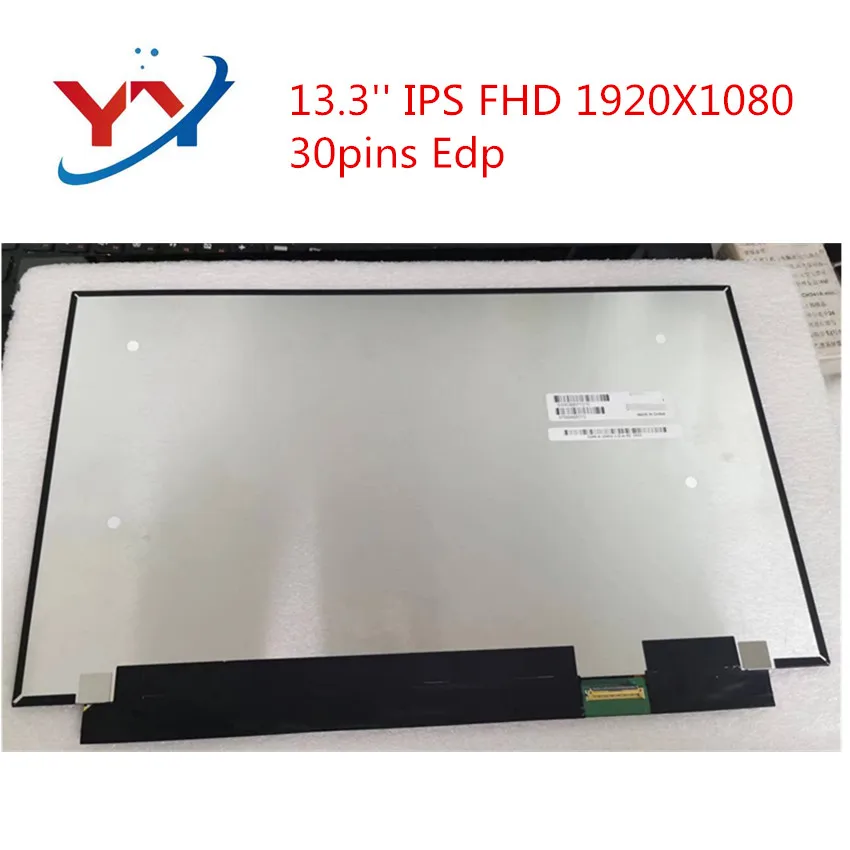 

Для Toshiba G83/HS FHD 1920x1080 IPS тонкий дисплей матричная панель 30 контактов eDP 13,3 "ЖК-экран ноутбука LQ133M1JW41