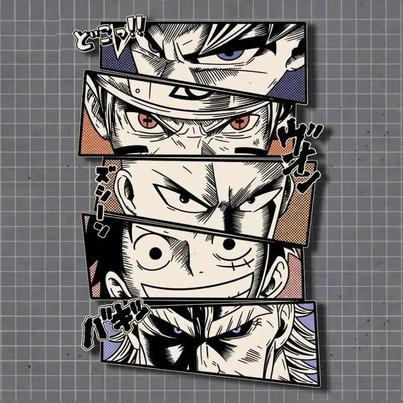 

Мультяшная анимация Король обезьян Наруто Один удар Супермен Саита Пират Луффи Слюм Электрический мотоциклетный шлем наклейки